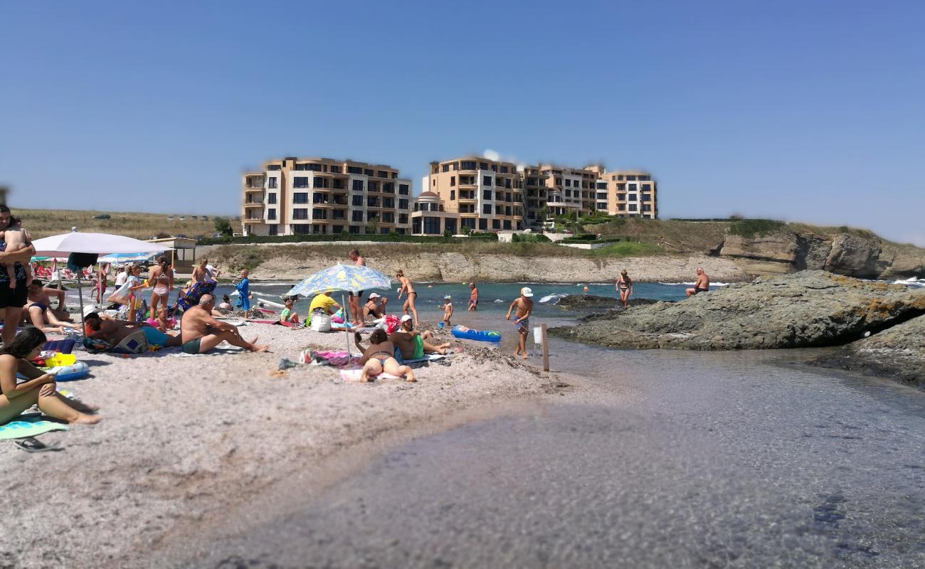 Foto de Mechata Dupka beach con guijarro fino claro superficie