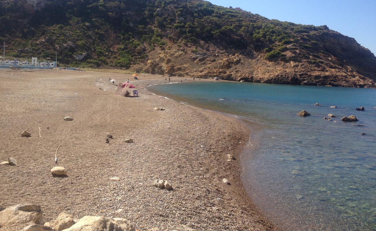 Foto de Plage Agla con guijarro ligero superficie