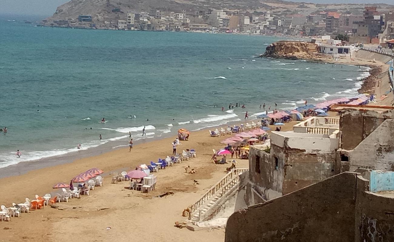 Foto de Plage Bomo con arena brillante superficie