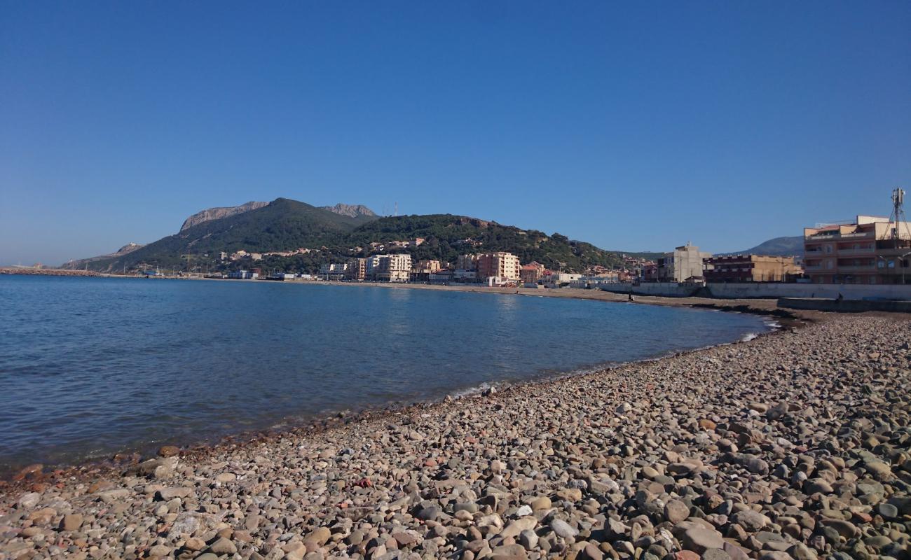 Foto de Guinguette beach con arena fina y guijarros superficie