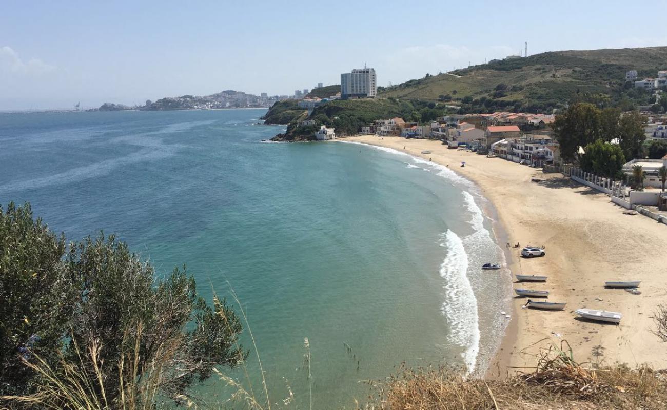 Foto de Plage Toche con brillante arena fina superficie