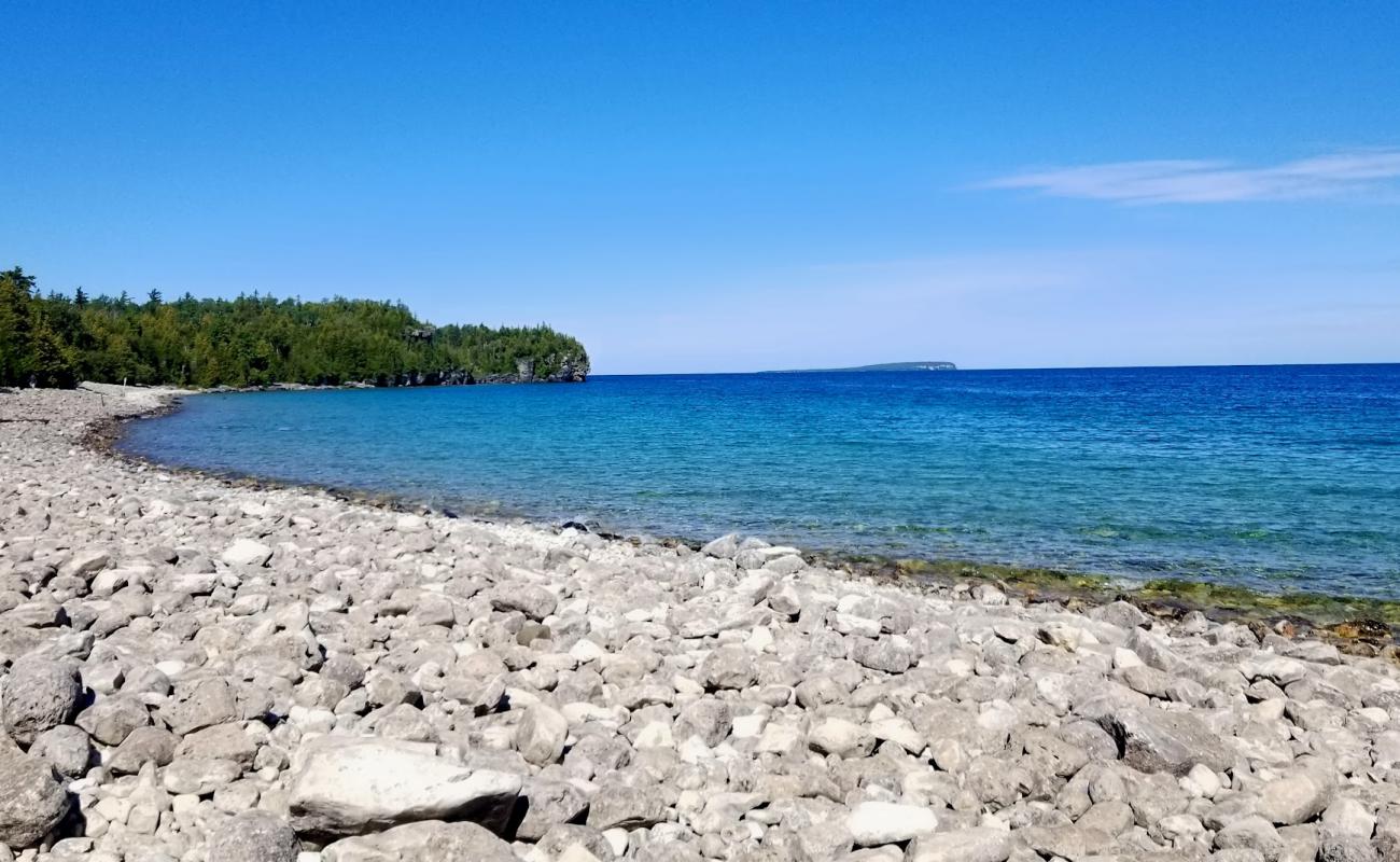 Foto de Boulder Beach con piedra superficie