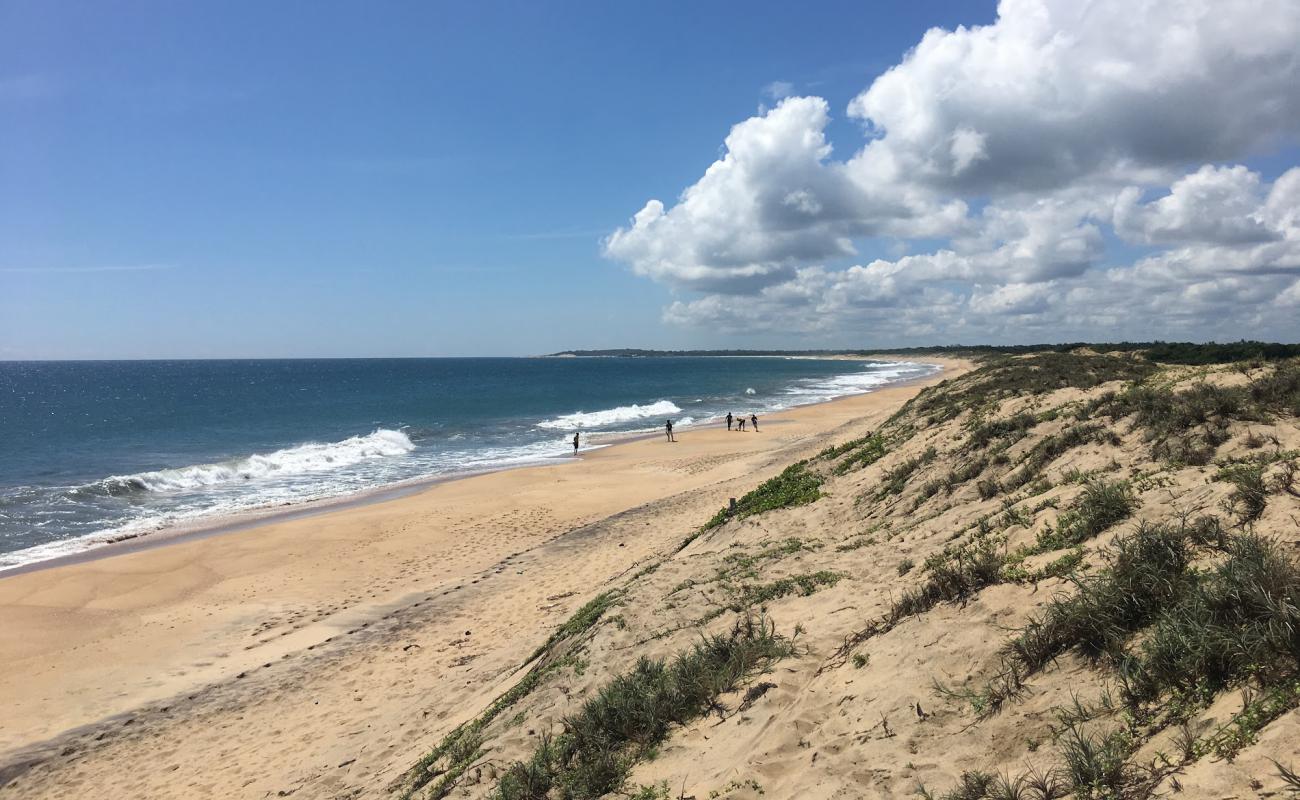 Foto de Panama Central Beach con brillante arena fina superficie