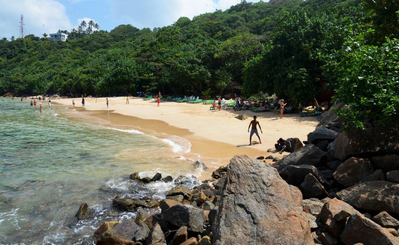 Foto de Playa Selva con arena brillante superficie