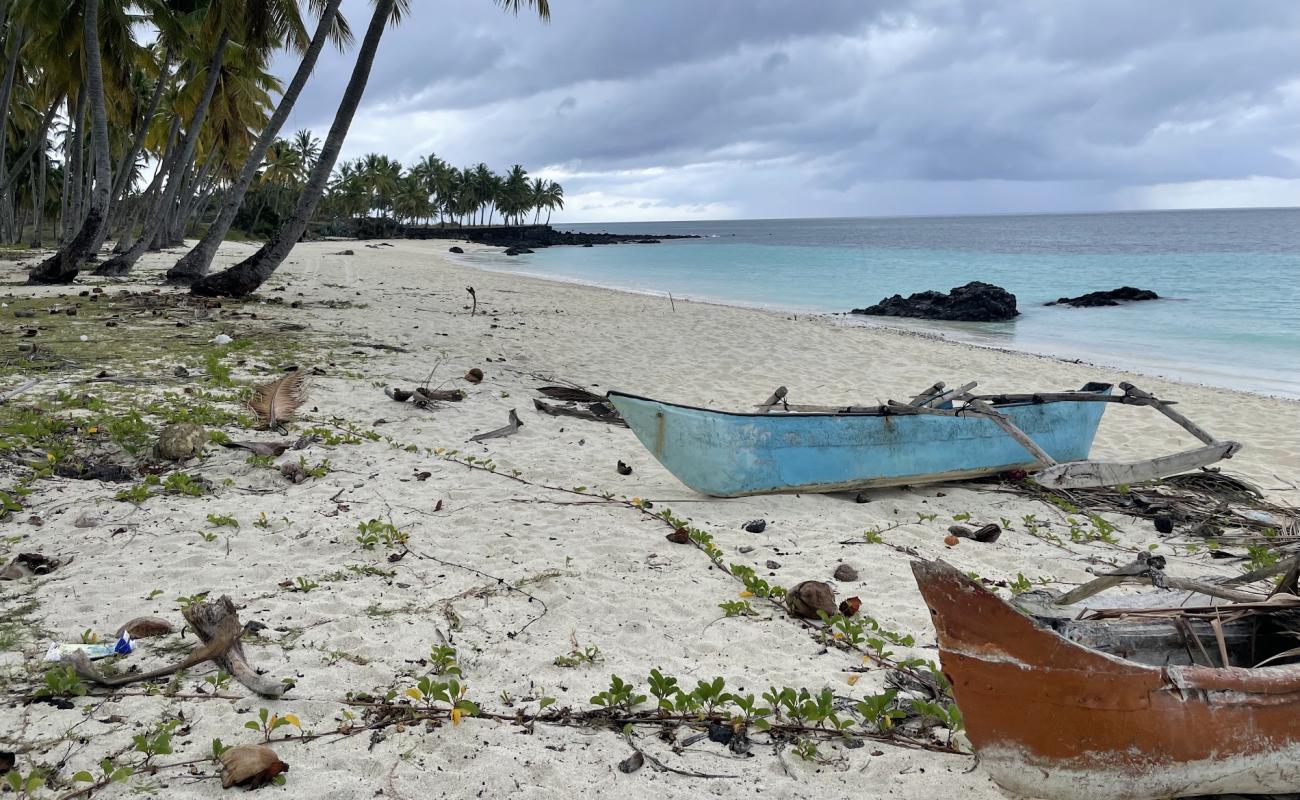 Foto de Plage Galawa con arena brillante superficie