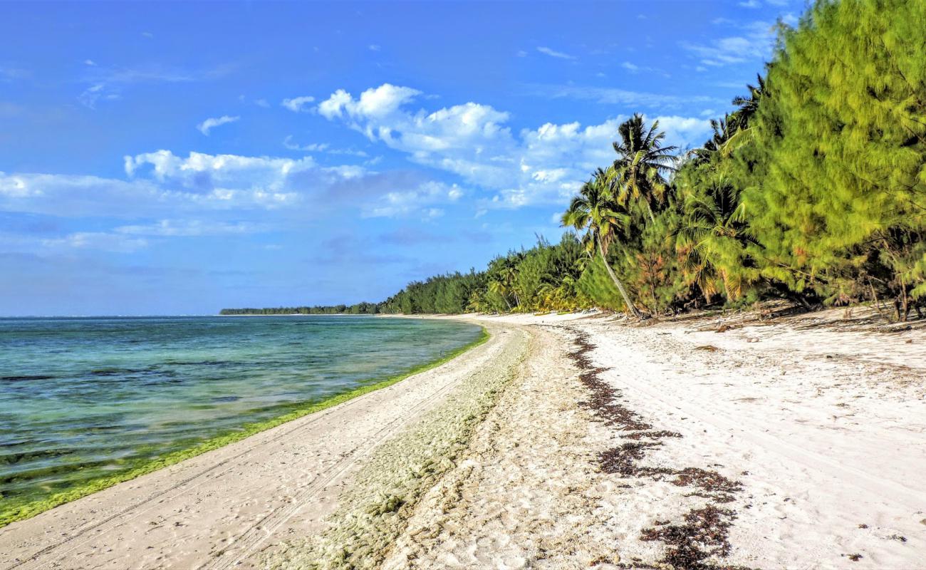 Foto de Aitutaki Beach y el asentamiento