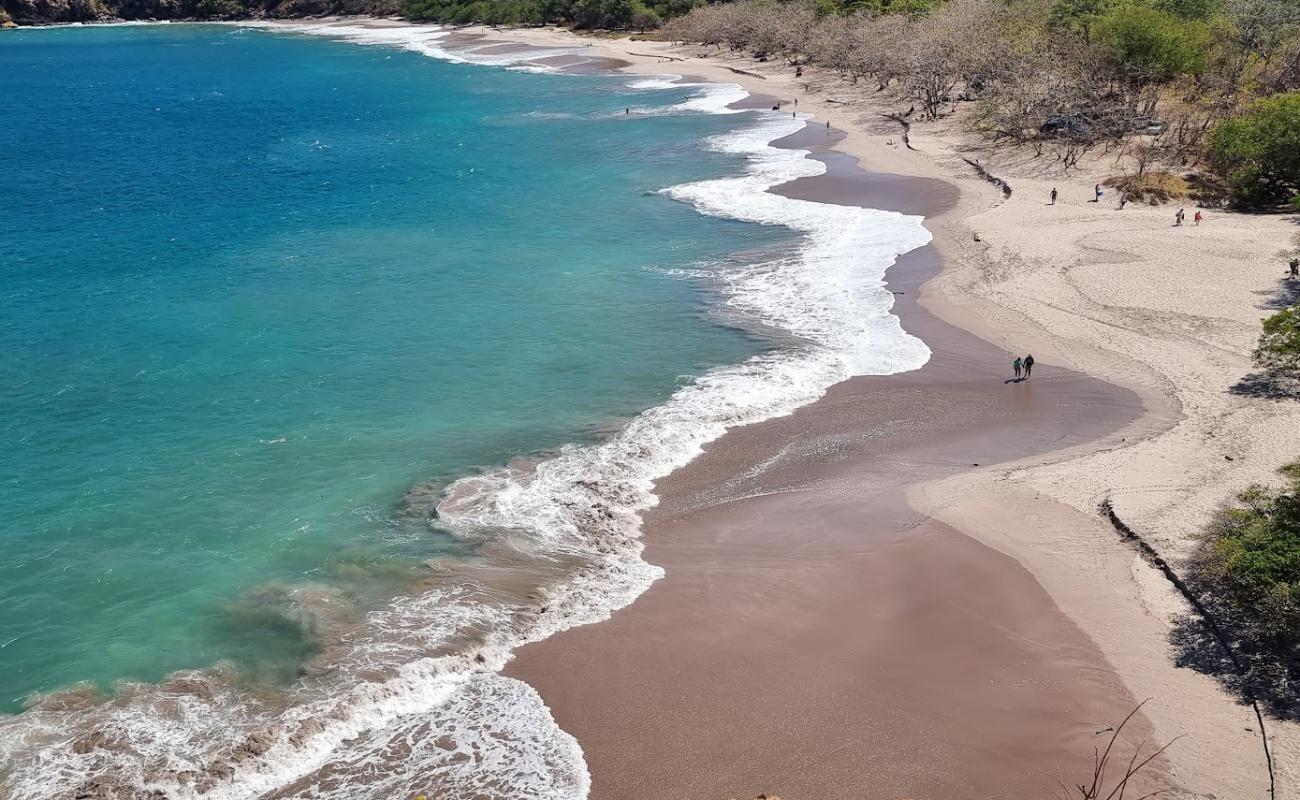 Foto de Playa Nombre De Jesus con brillante arena fina superficie