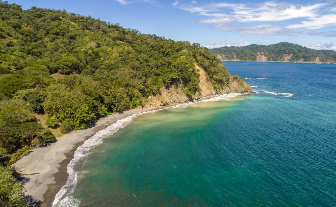 Foto de Playa Ventanas con arena gris superficie