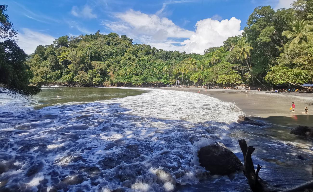 Foto de Playa Tulemar con arena brillante superficie