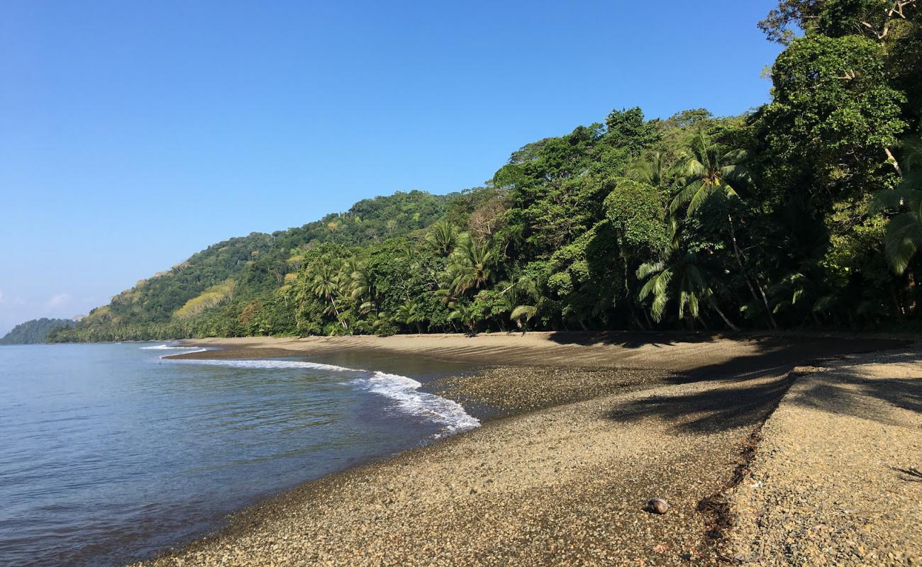 Foto de Playa San Josecito con guijarro gris superficie