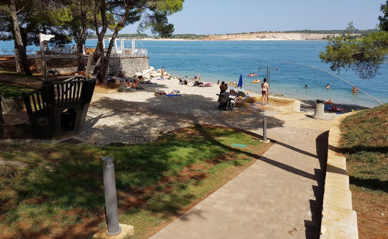 Foto de Lanterna beach con guijarro fino claro superficie