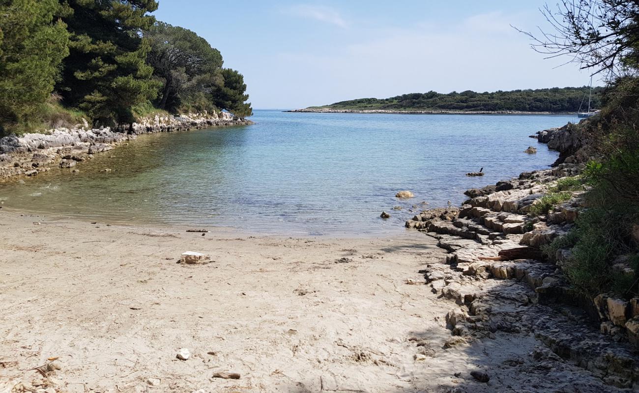 Foto de Mali Portic beach con guijarro ligero superficie