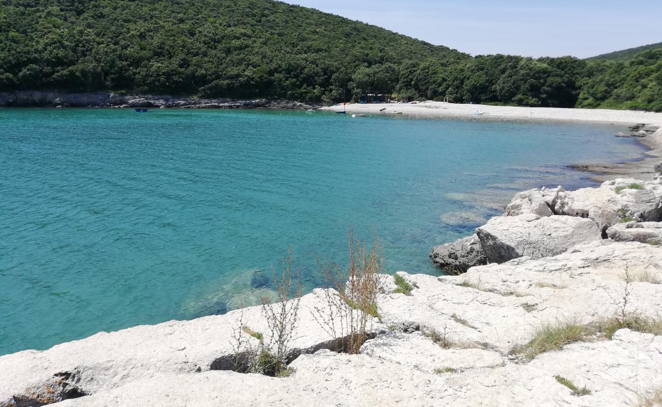 Foto de Vinjole beach con guijarro ligero superficie