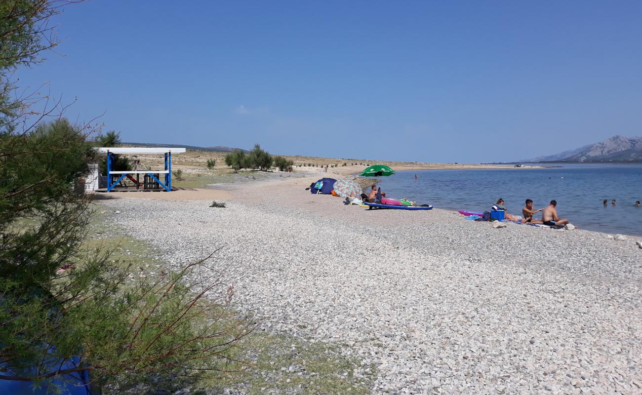 Foto de Pjescana Rovanjska con guijarro gris superficie