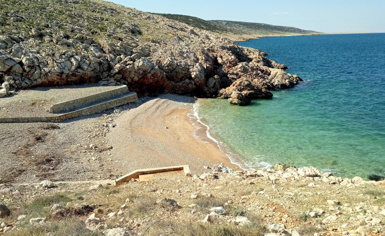 Foto de Bokulja beach con guijarro fino claro superficie