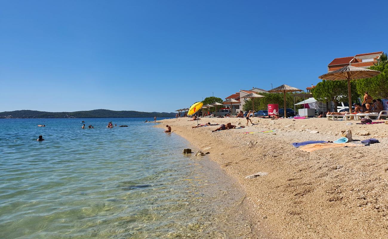 Foto de Punta Bibinje beach con guijarro fino claro superficie