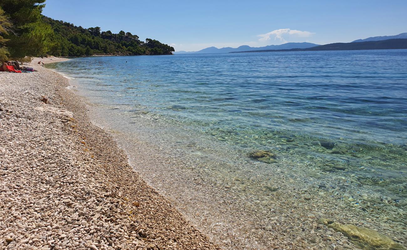 Foto de Djevicanska beach con arena fina y guijarros superficie