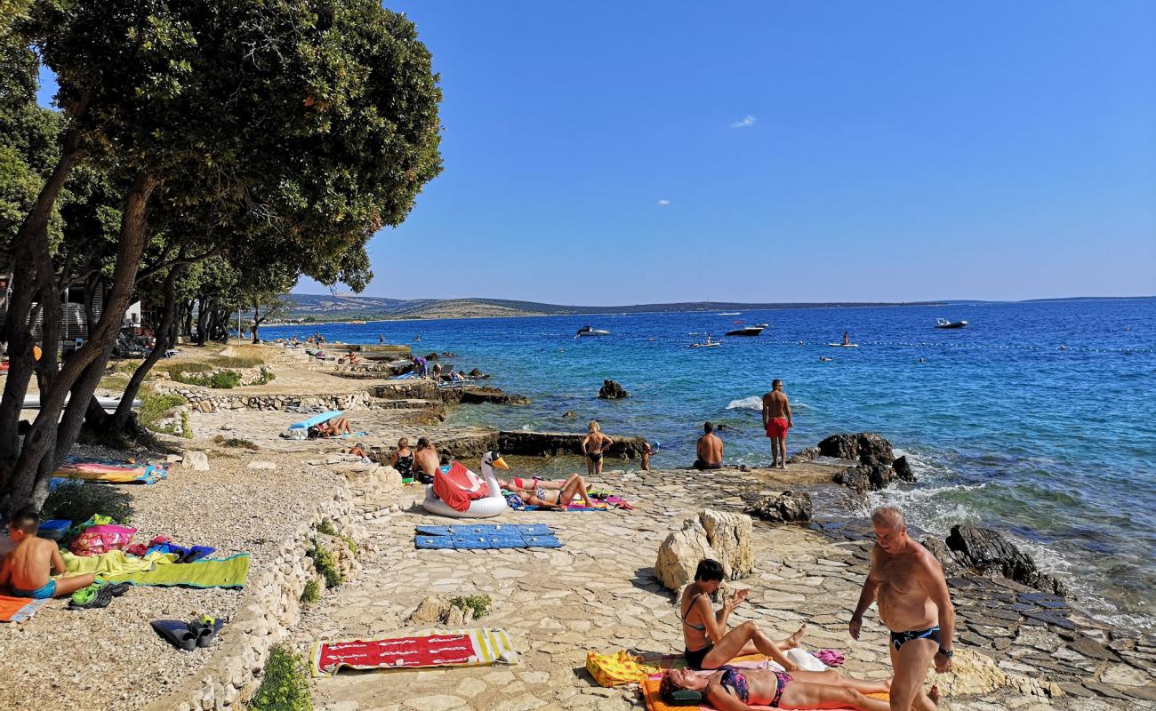 Foto de Scare beach con piedra superficie