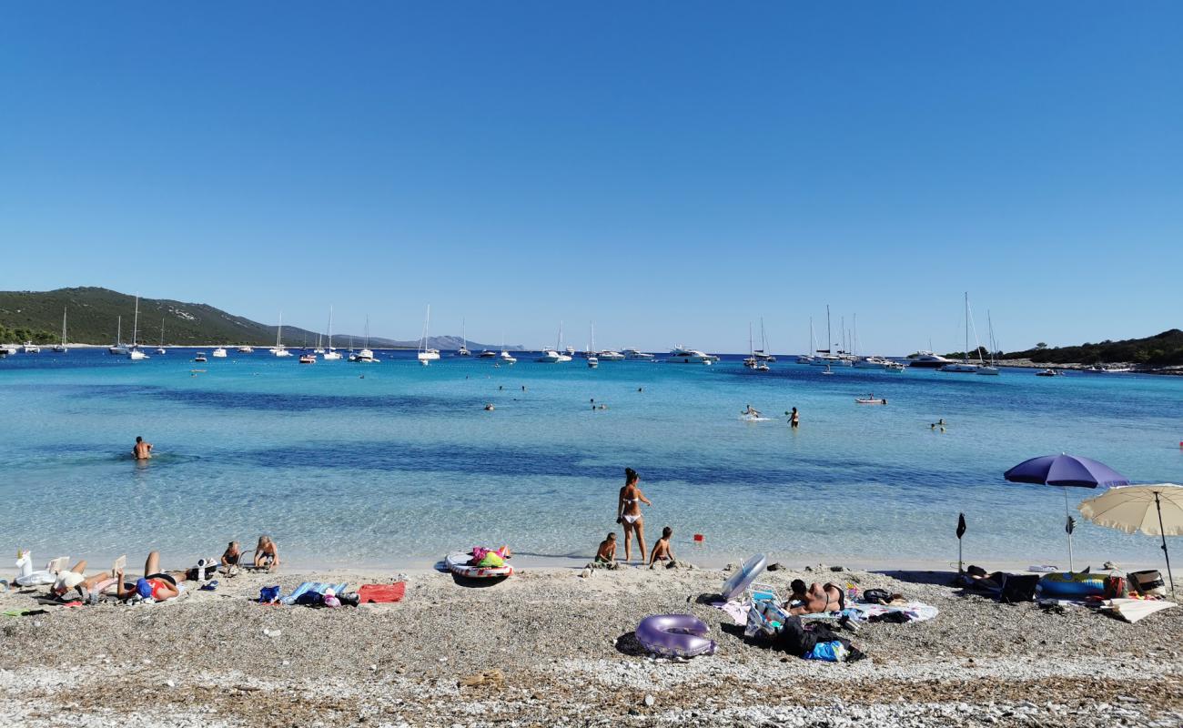 Foto de Playa Sakarun con guijarro ligero superficie