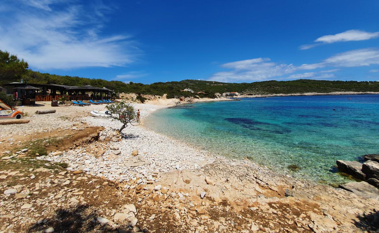 Foto de Teplus beach con guijarro ligero superficie