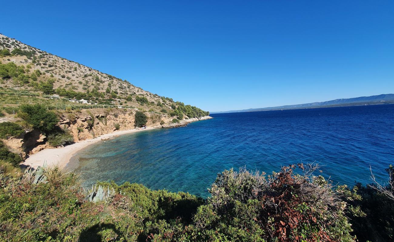 Foto de Veli Zagradac beach rodeado de montañas