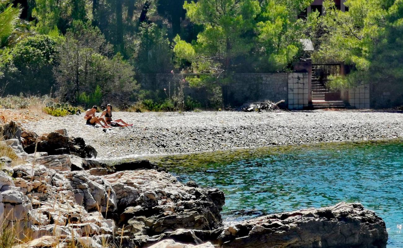 Foto de Hana beach con guijarro ligero superficie