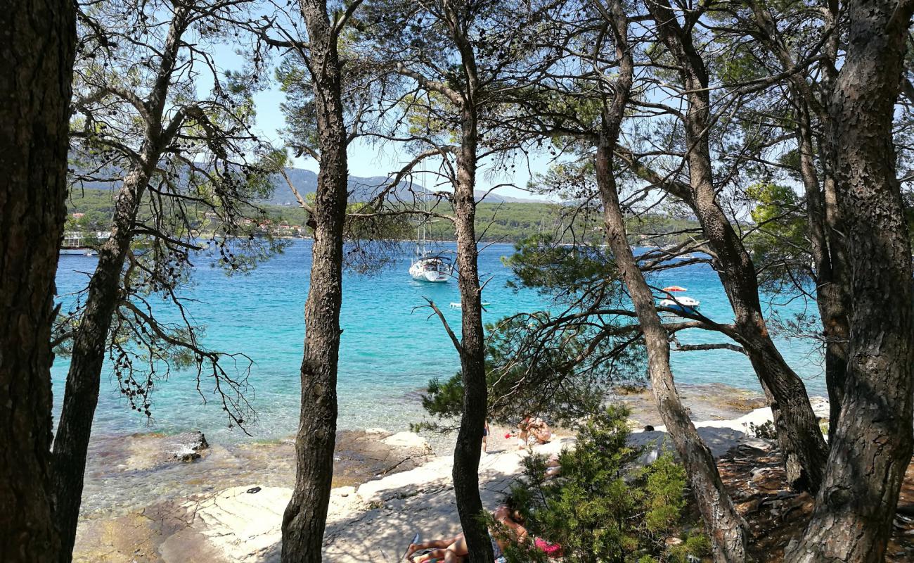 Foto de Paklena beach con piedra superficie