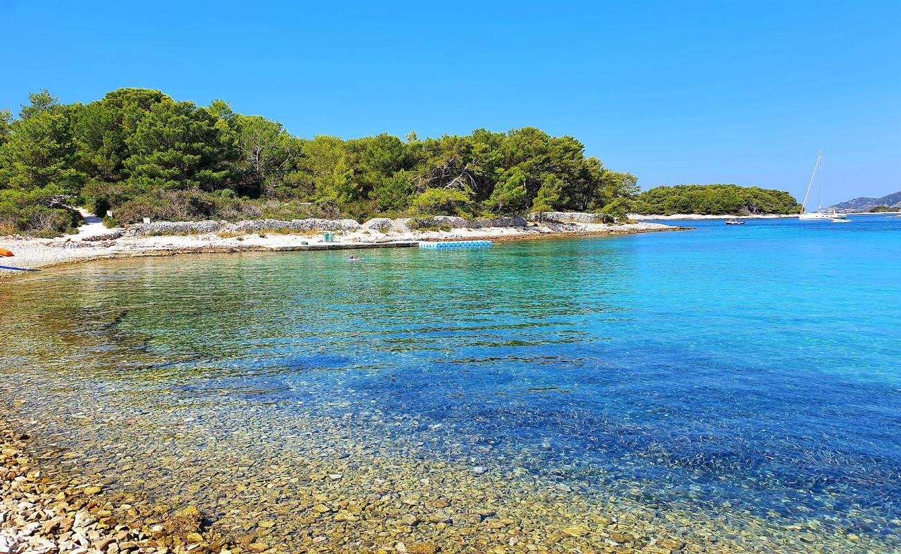 Foto de Mlini Beach con piedra superficie