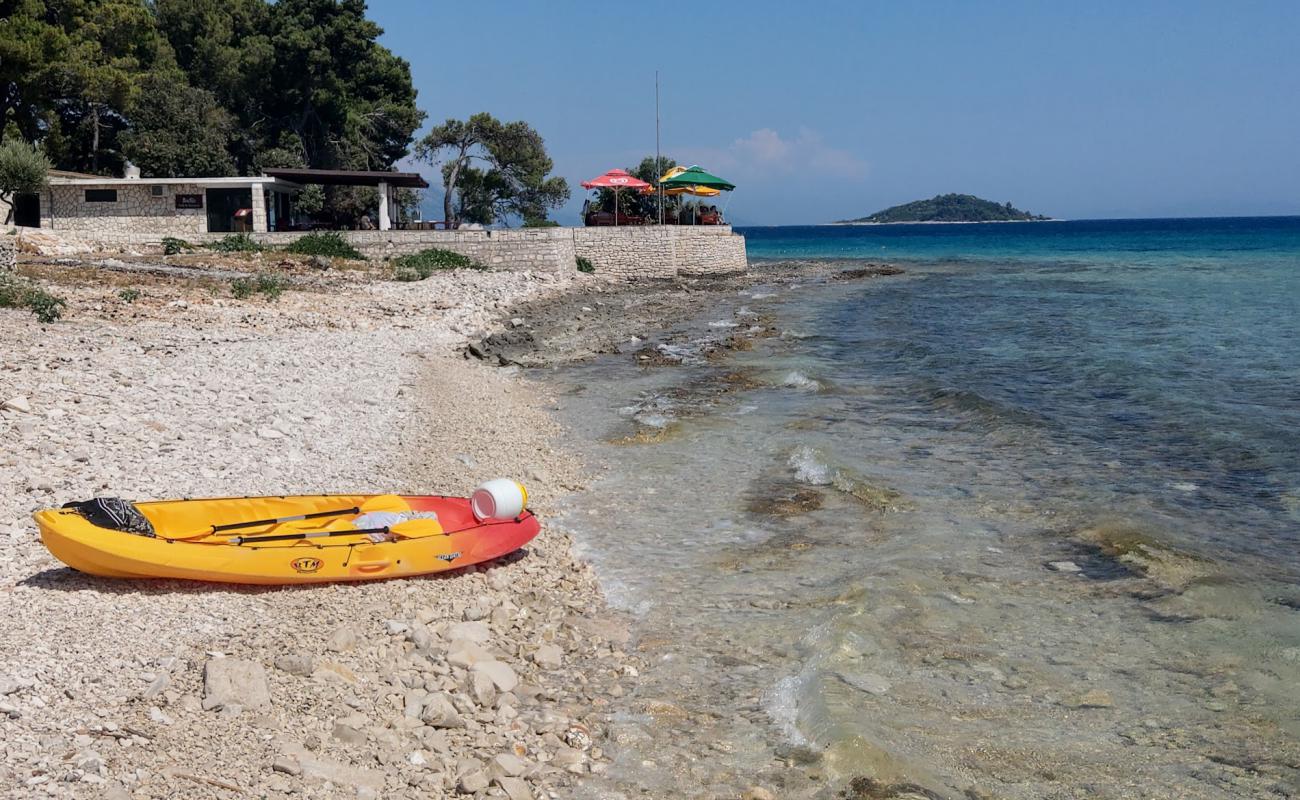 Foto de Badija Beach con piedra superficie