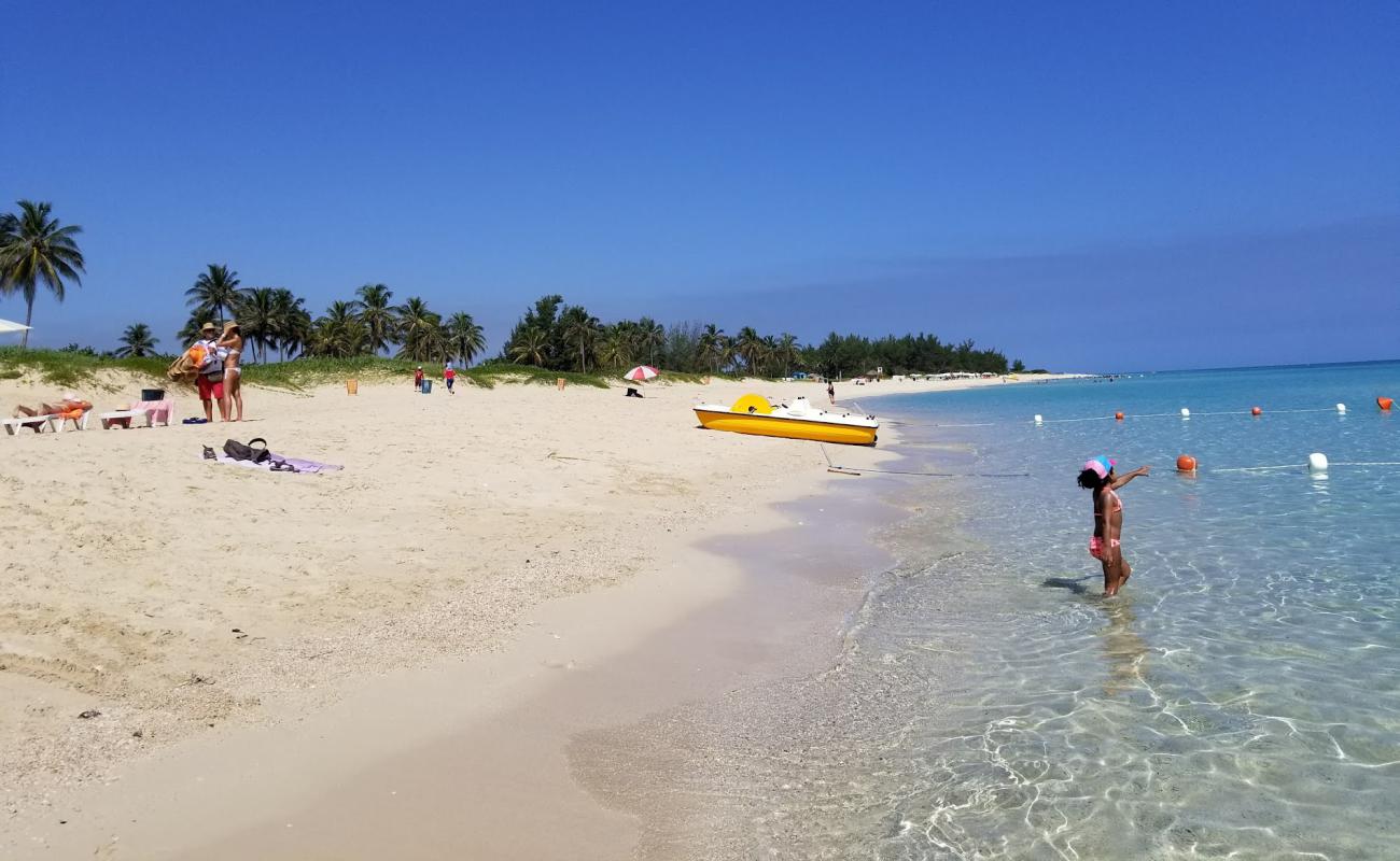 Foto de Playa Megano con arena brillante superficie