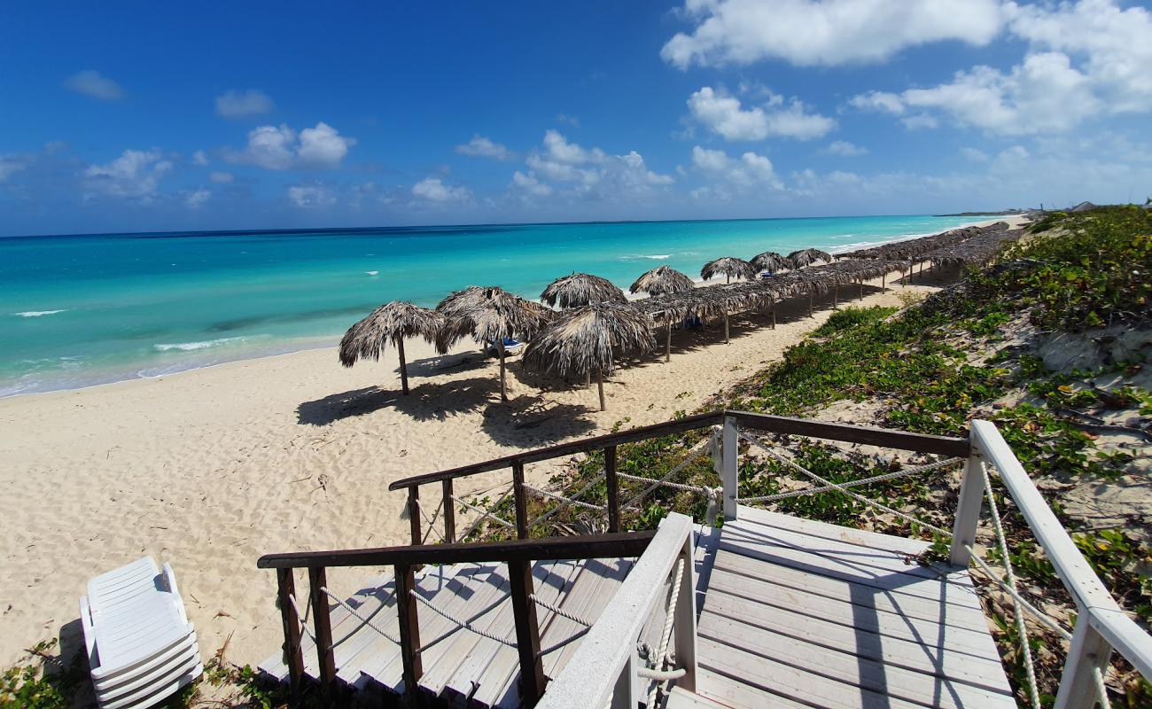 Foto de Cayo Santa Maria III con brillante arena fina superficie