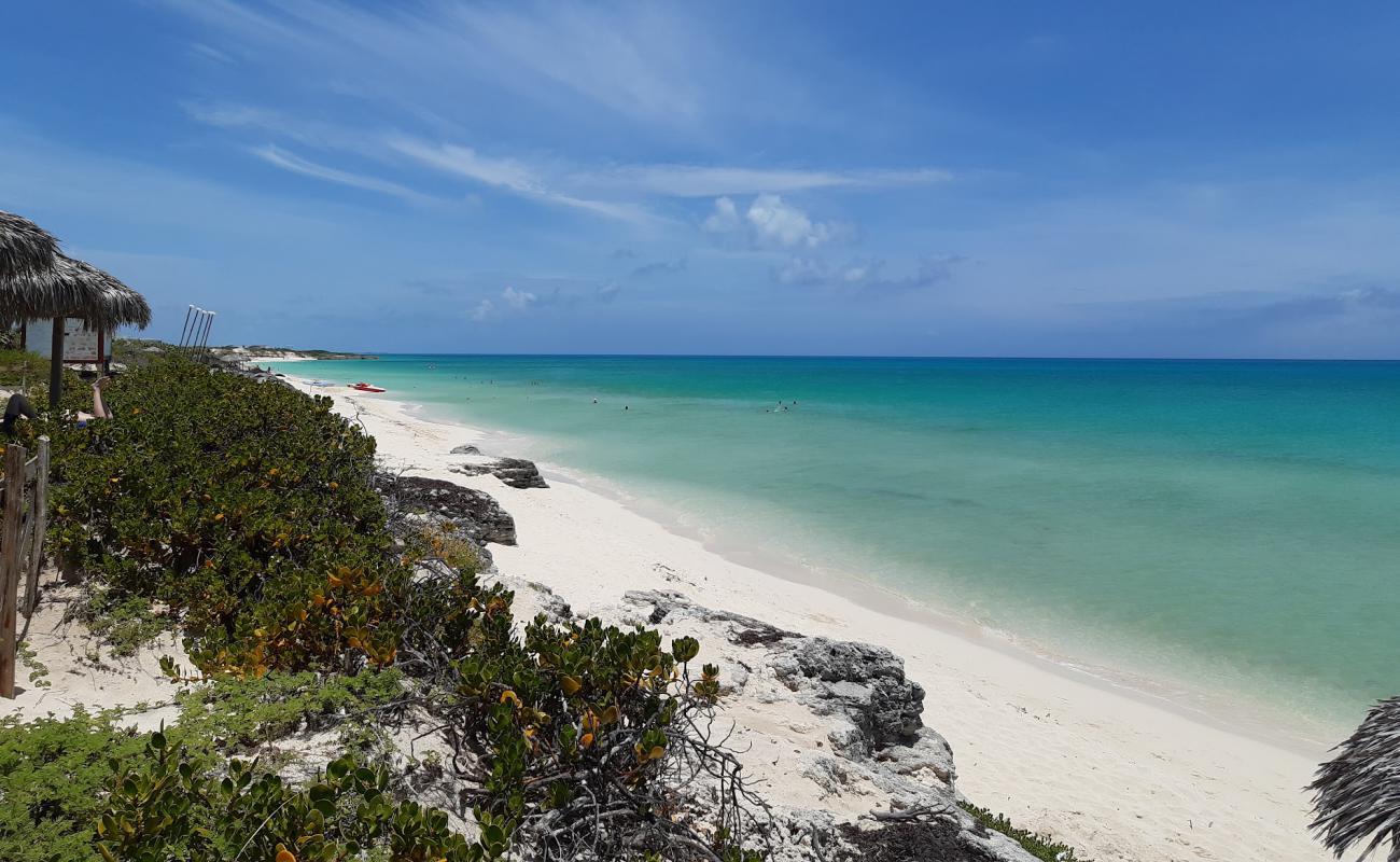 Foto de Playa Cayo Santa María V con brillante arena fina superficie