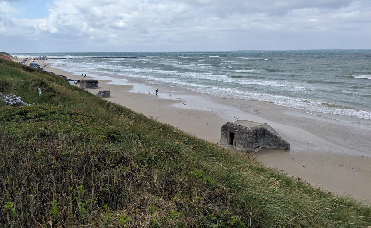 Foto de Lokken Beach con arena brillante superficie