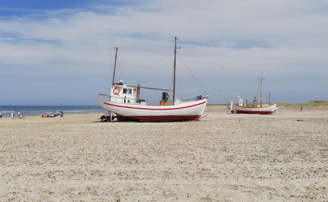 Foto de Slette Beach con arena fina y guijarros superficie