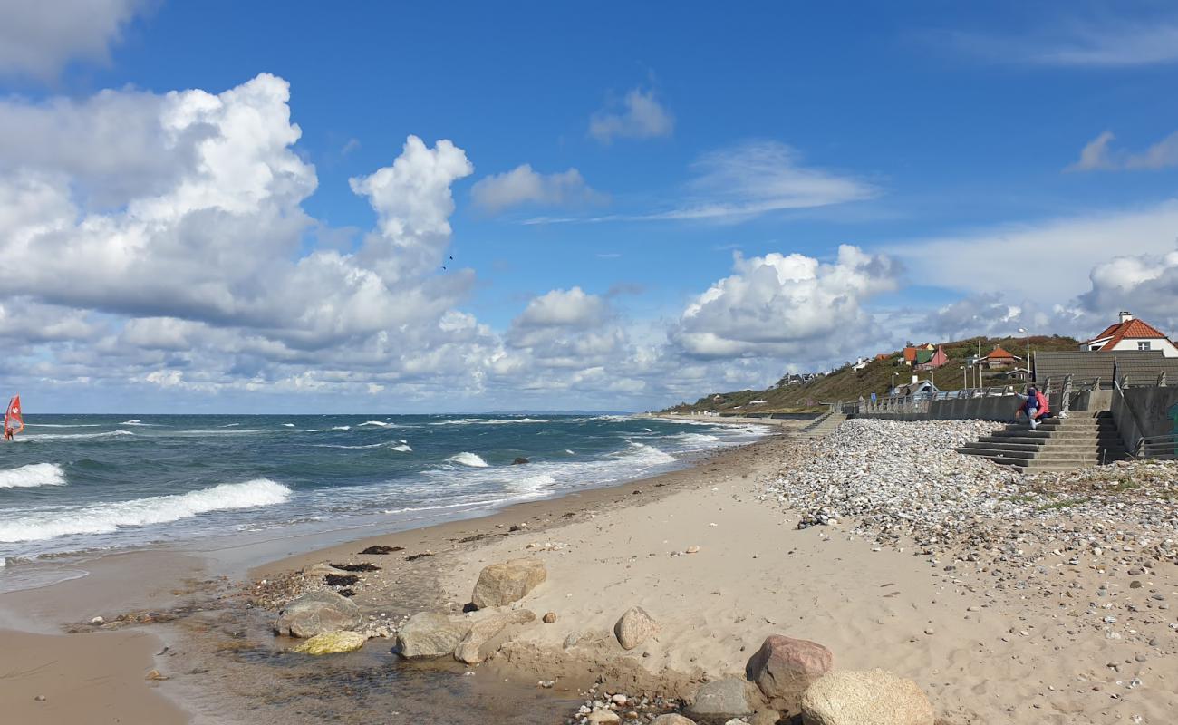 Foto de Rageieje Beach con arena fina y guijarros superficie