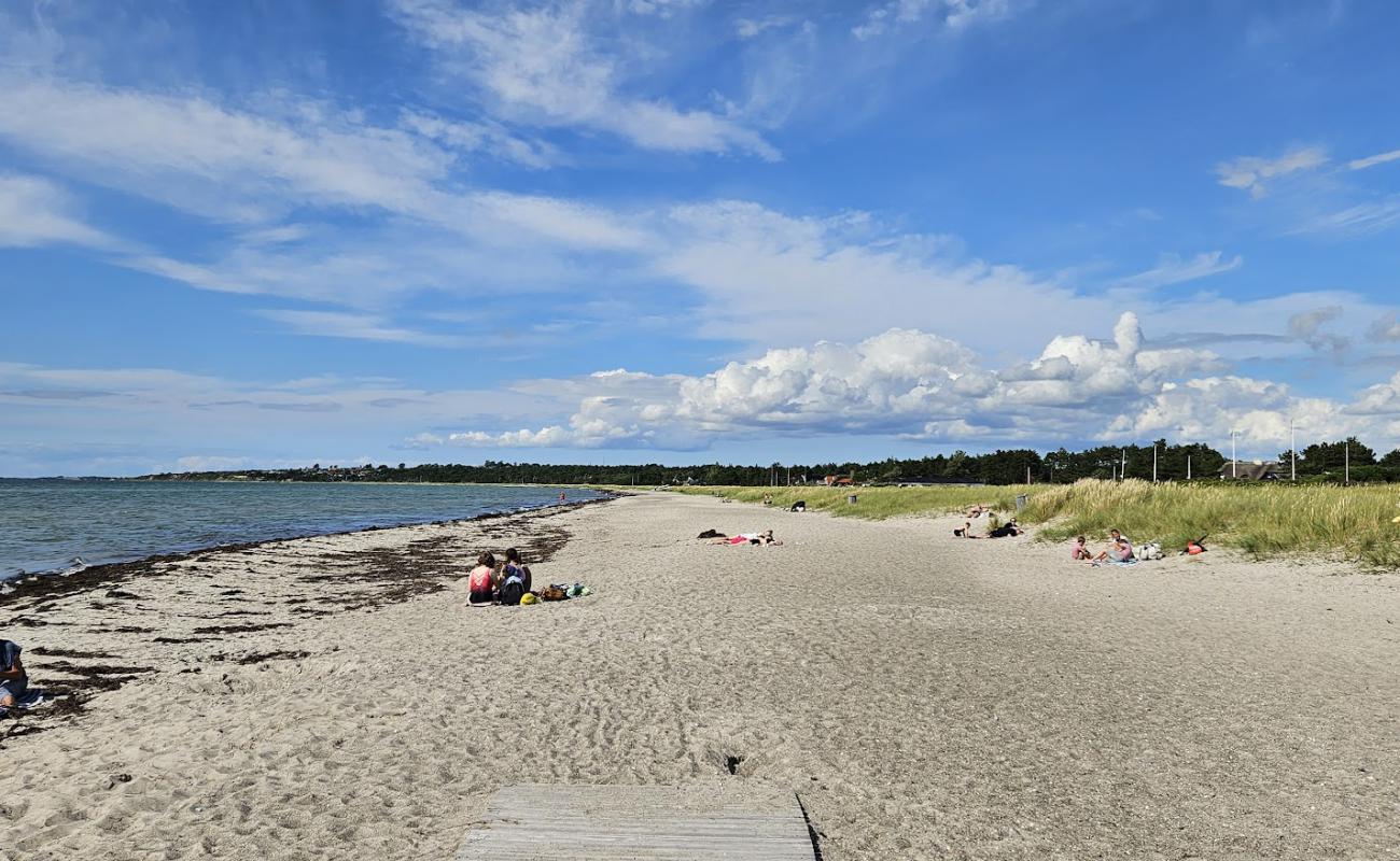 Foto de Stillnge Beach con arena brillante superficie