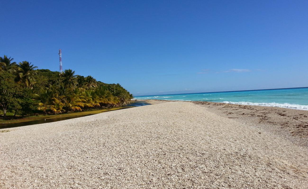 Foto de Meseta beach II con guijarro fino claro superficie