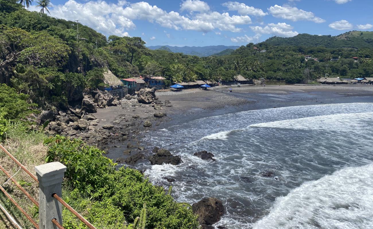 Foto de El Palmarcito Beach con arena gris y guijarros superficie