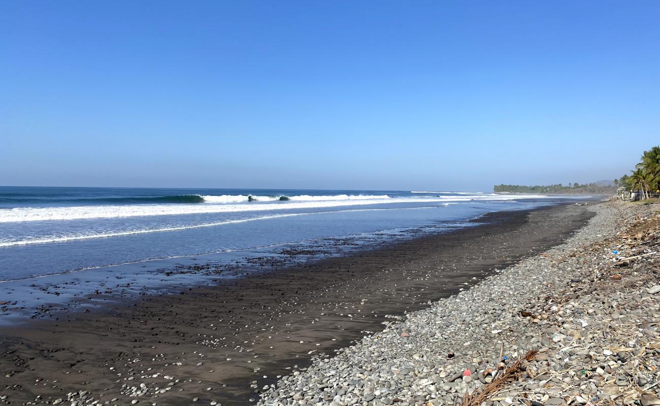 Foto de ASOB Conchalio beach con arena gris y guijarros superficie