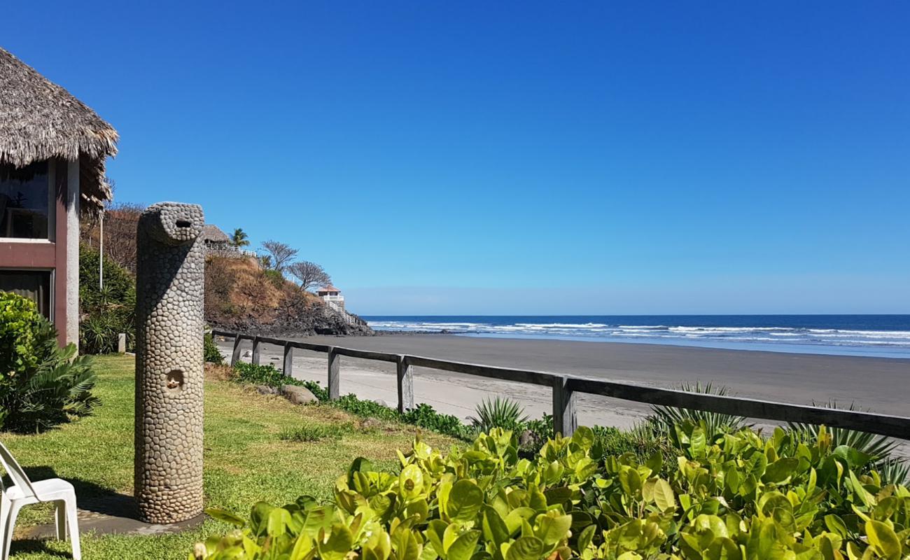 Foto de El Carrizal beach con arena gris superficie