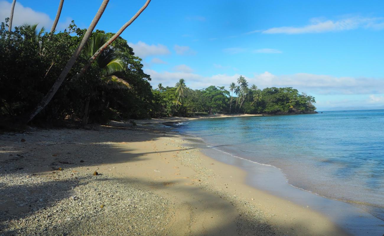 Foto de Vacala Bay Beach con arena de concha brillante superficie