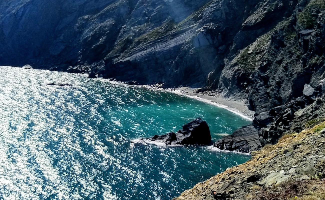 Foto de Plage du Minerai con guijarro gris superficie