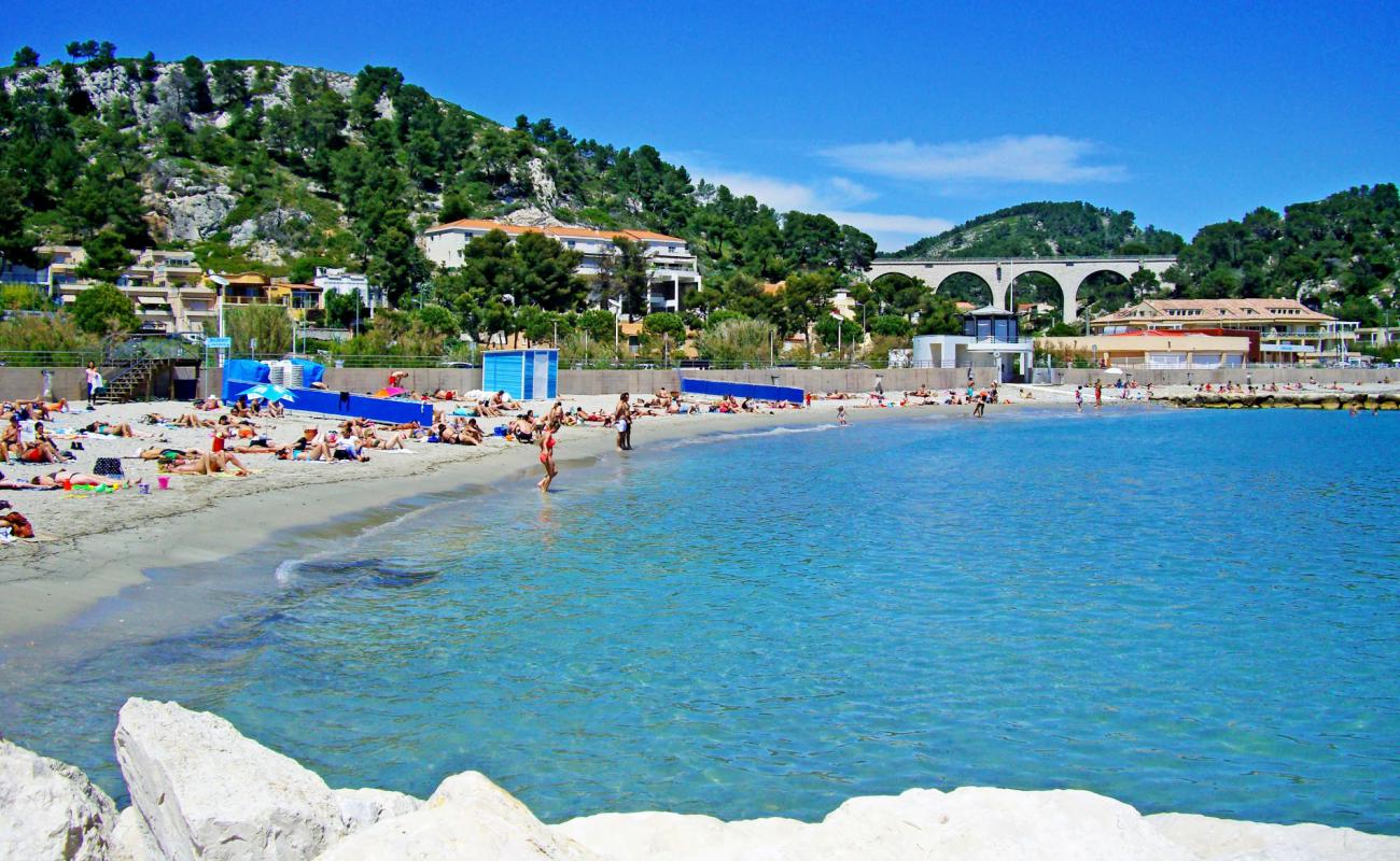 Foto de Playa Rouet con arena fina y guijarros superficie