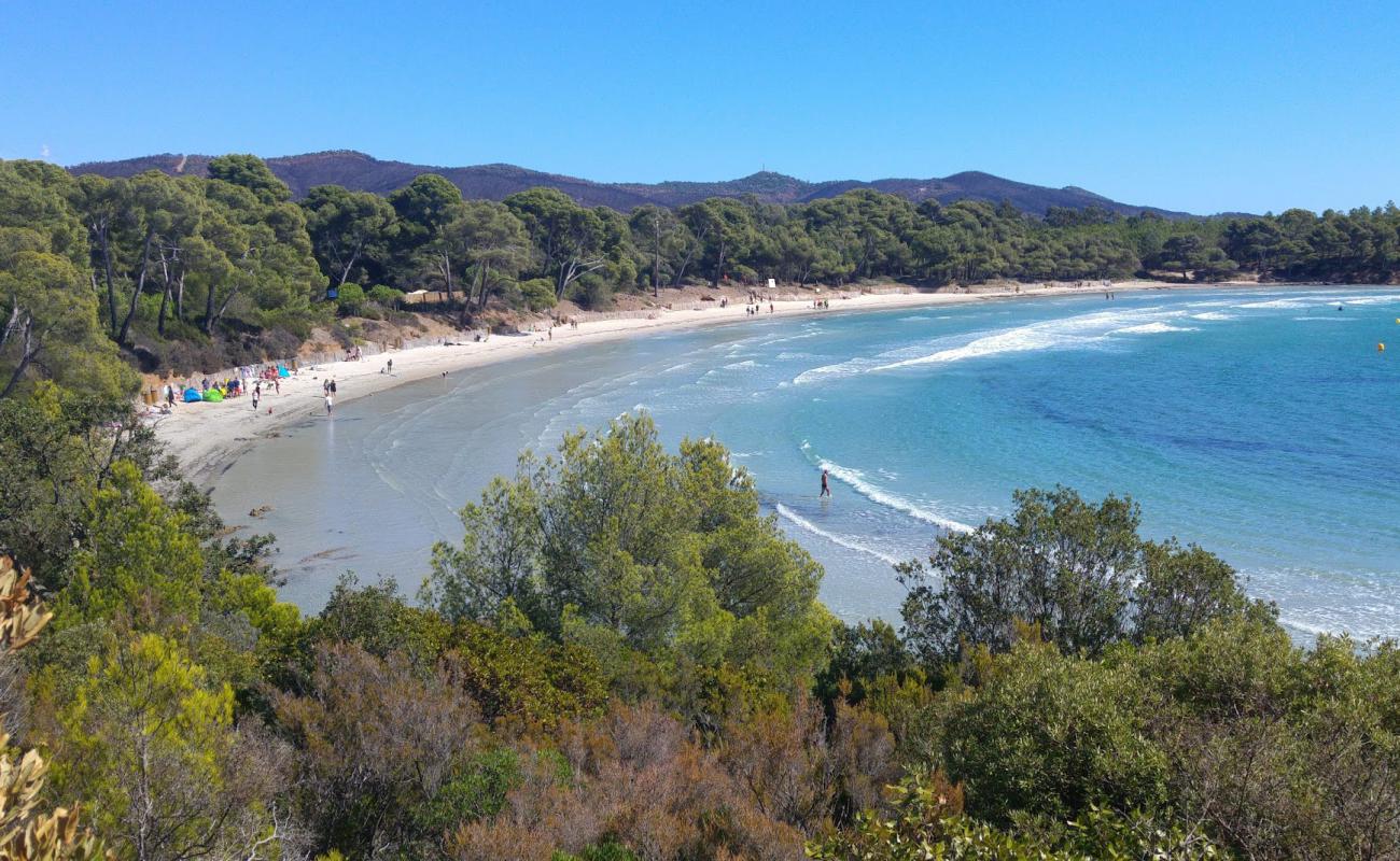 Foto de Playa Estagnol con arena brillante superficie