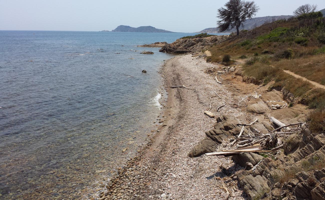 Foto de Quessine beach con piedra superficie