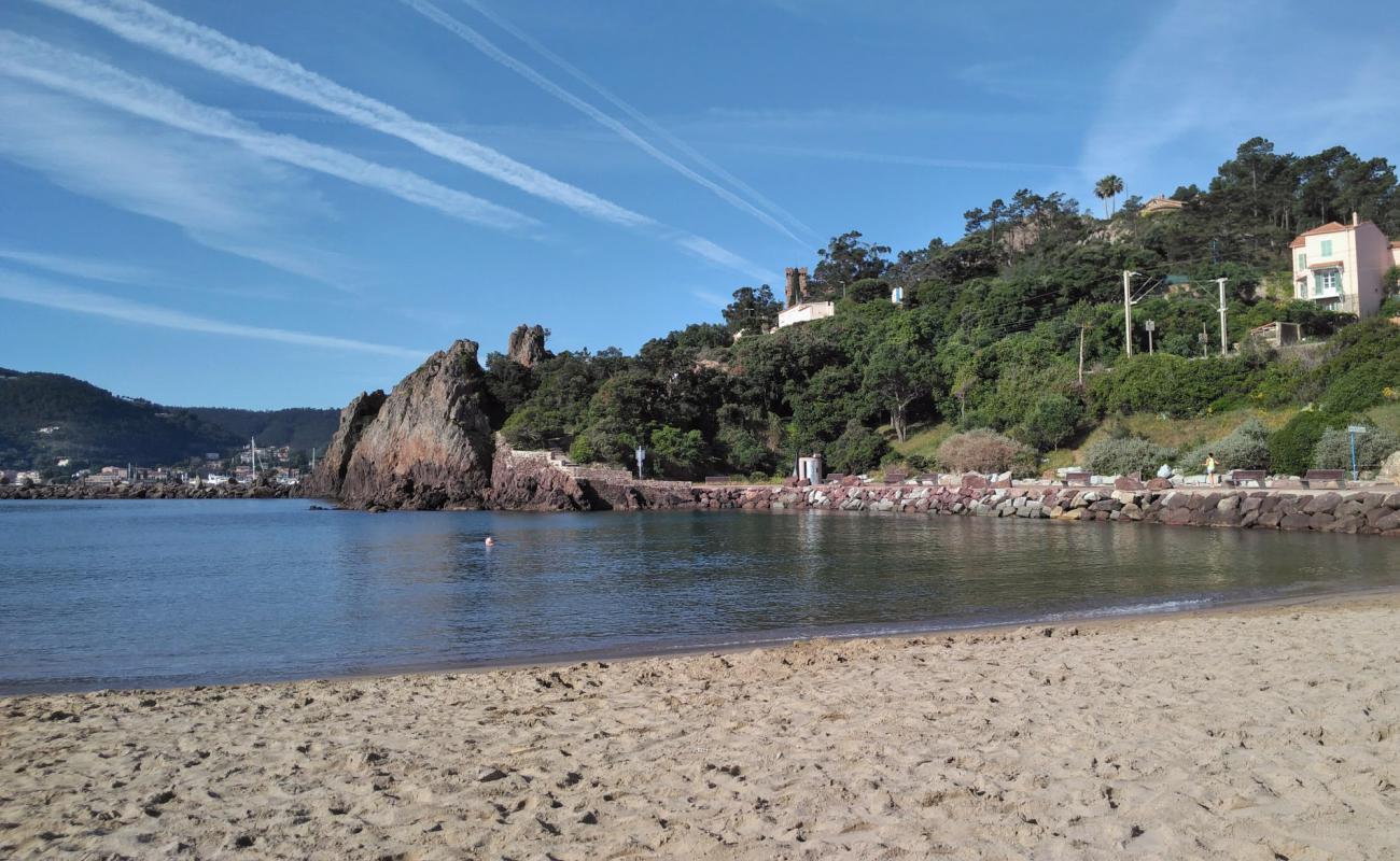 Foto de Plage de la Raguette con brillante arena fina superficie