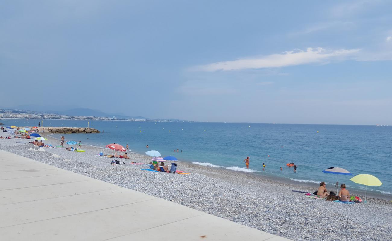 Foto de Plage de I'Hippodrome con guijarro ligero superficie