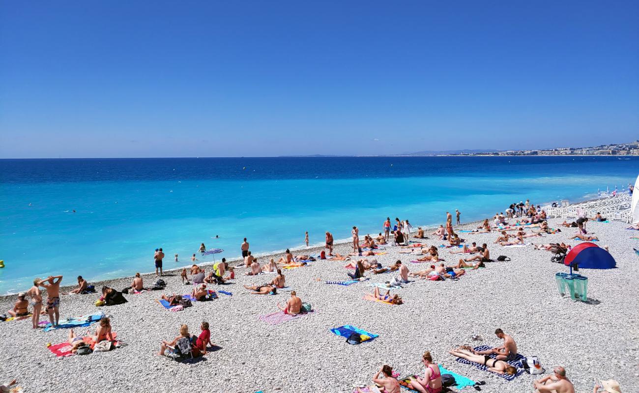 Foto de Plage de Carras con guijarro ligero superficie