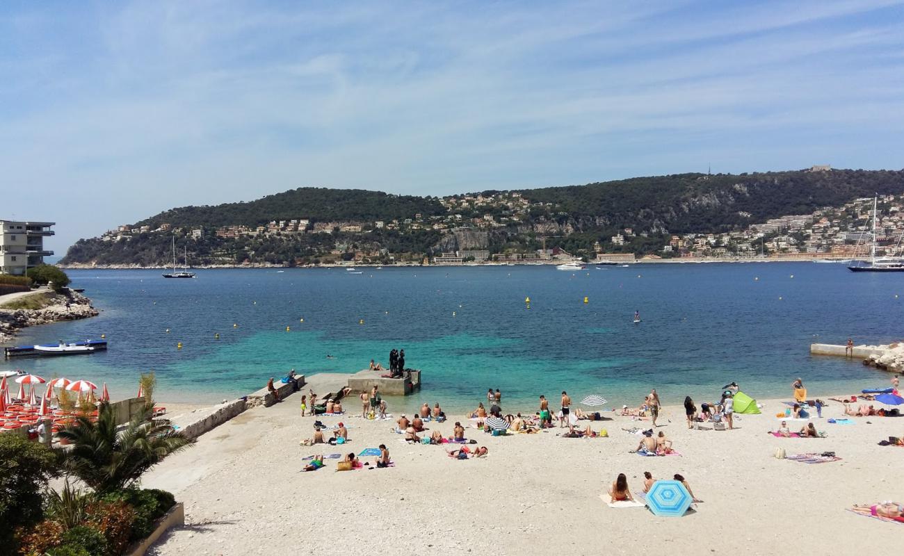 Foto de Playa de Passable con guijarro fino claro superficie