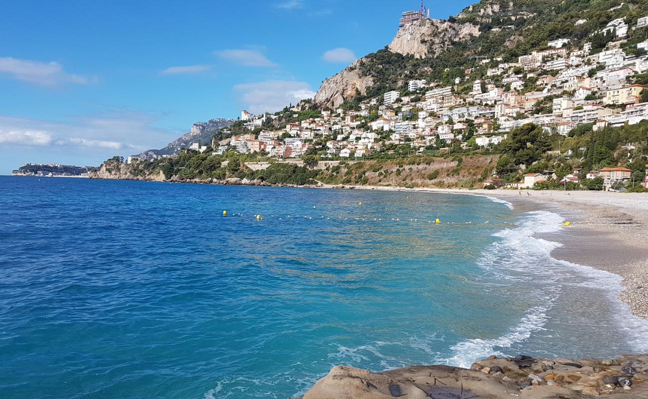 Foto de Plage du Golfe con guijarro ligero superficie